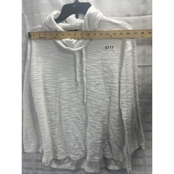 Jones New York Signature Womens Sweater Color White Size S Pullove Cowl Neck - Picture 5 of 10